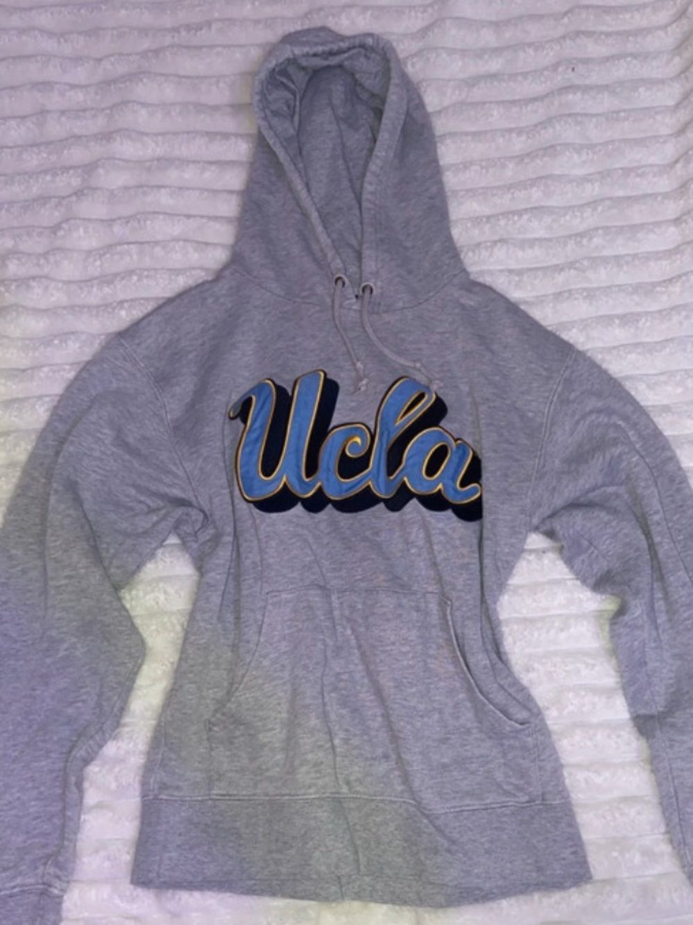 Grey ucla Logo Hoodie